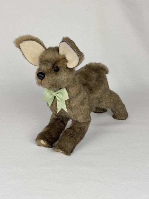 Etna peluche réaliste daim cervidé de collection 20cm x 21cm