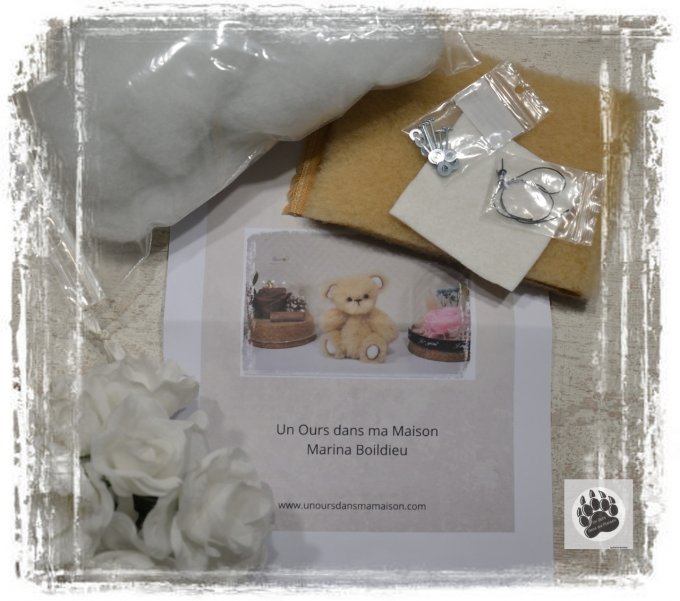 Kit de couture d'un ours miniature
